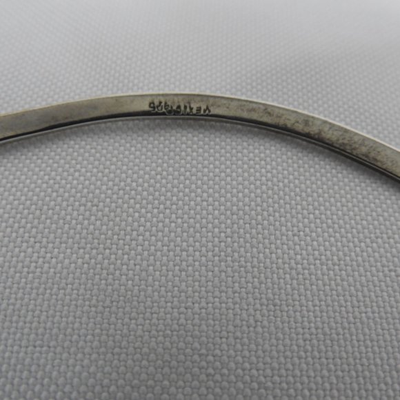 L718 Stamped 925 Silver Choker with 3 interchangeable Pendants - Picture 6 of 15